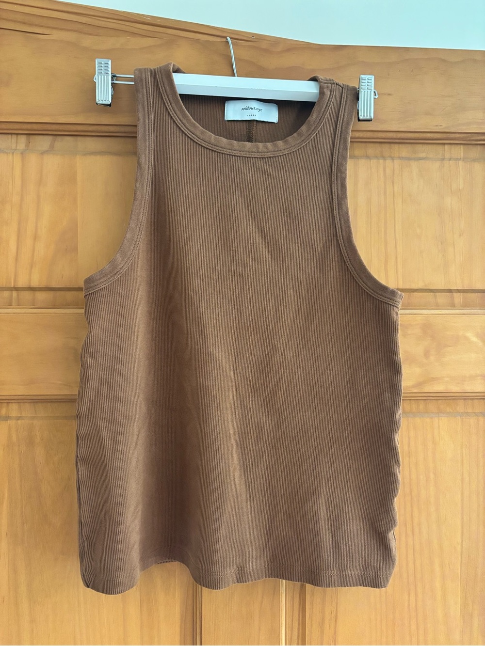 Not So Basic Tank Top - Brown